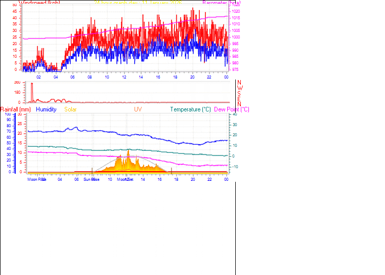 24 Hour Graph for Day 11